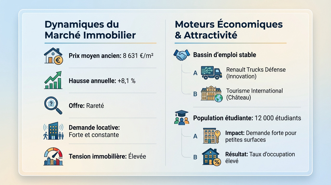 Analyse du marché immobilier à Versailles pour un investissement locatif