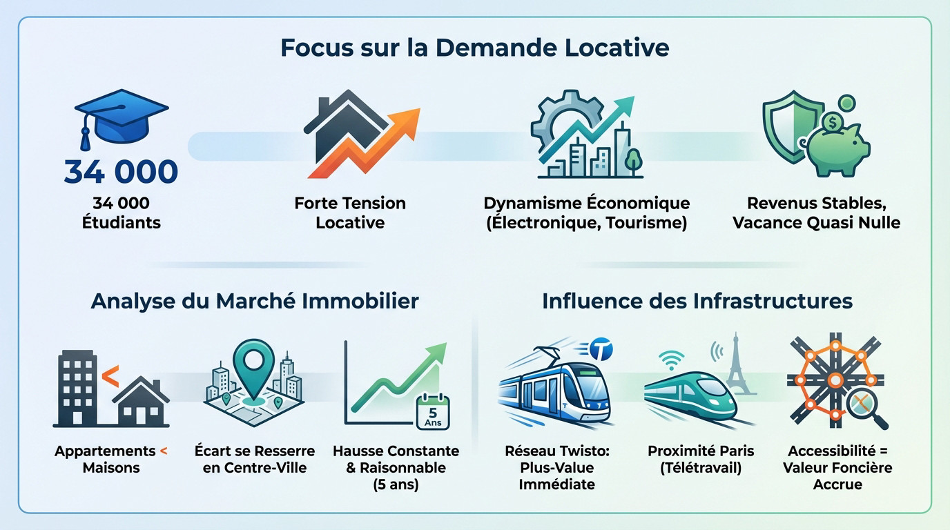 Immeubles anciens et dynamisme urbain dans le centre de Caen