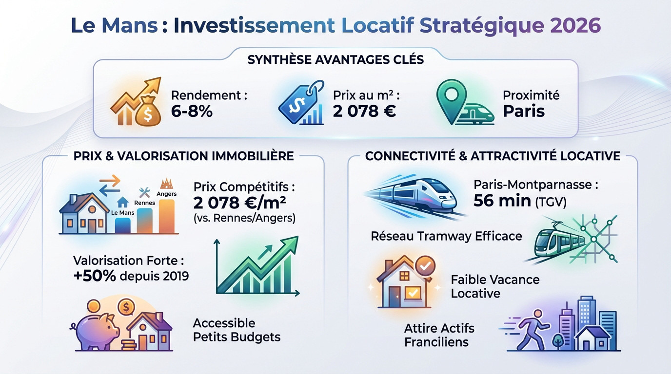 Immeuble de rapport pour un investissement locatif au Mans en 2026